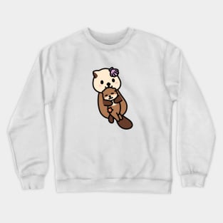 Mother's Day Otters Crewneck Sweatshirt